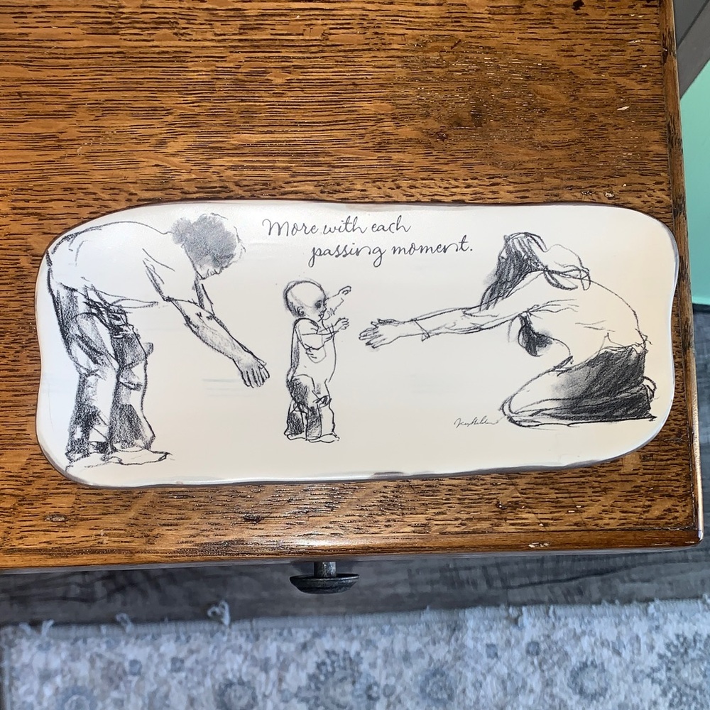Hallmark Decorative Tray - “ More With Each Passing Moment “